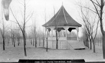 Gazebo, City Park, Eskridge, Kansas - 1913