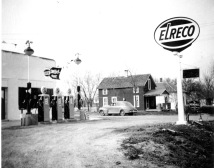 Dale and Hazel Kemp owned and operated this station located at 107 N. Main Street in Eskridge for 55 years. Elreco was a brand owned by Eldorado Refinery Corporation, which was purchased by Fina Petroleum in the mid-1950s. This view was taken in 1955. Photo courtesy Bob and Carol Kraus.