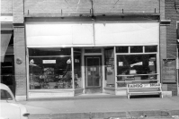 Preston Dunn's Rexall Drug Store was located at 111 South Main Street in Eskridge, Kansas, as seen in this 1950s photo.