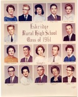 Eskridge Rural High School, Class of 1961